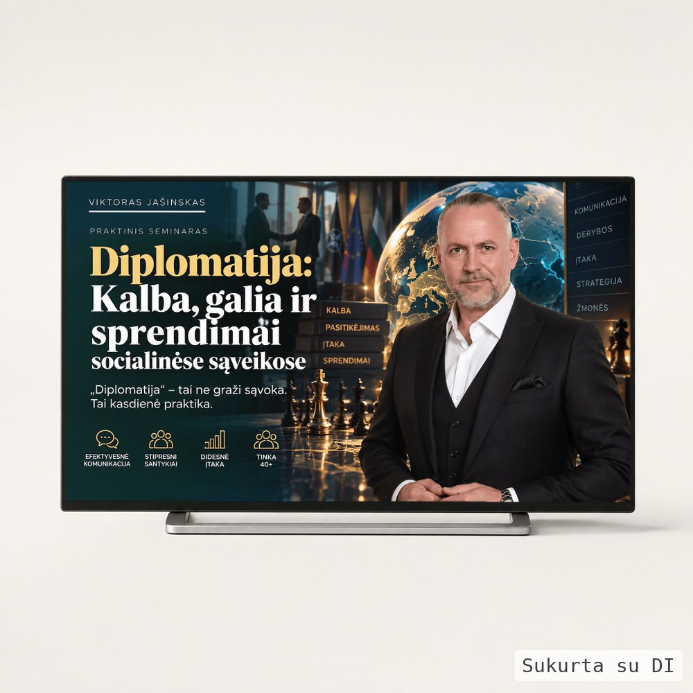 Diplomatija: kalba, galia ir sprendimai socialinėse sąveikose