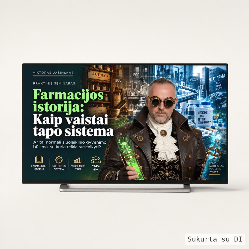 Farmacija istorija: Kaip vaistai tapo sistema