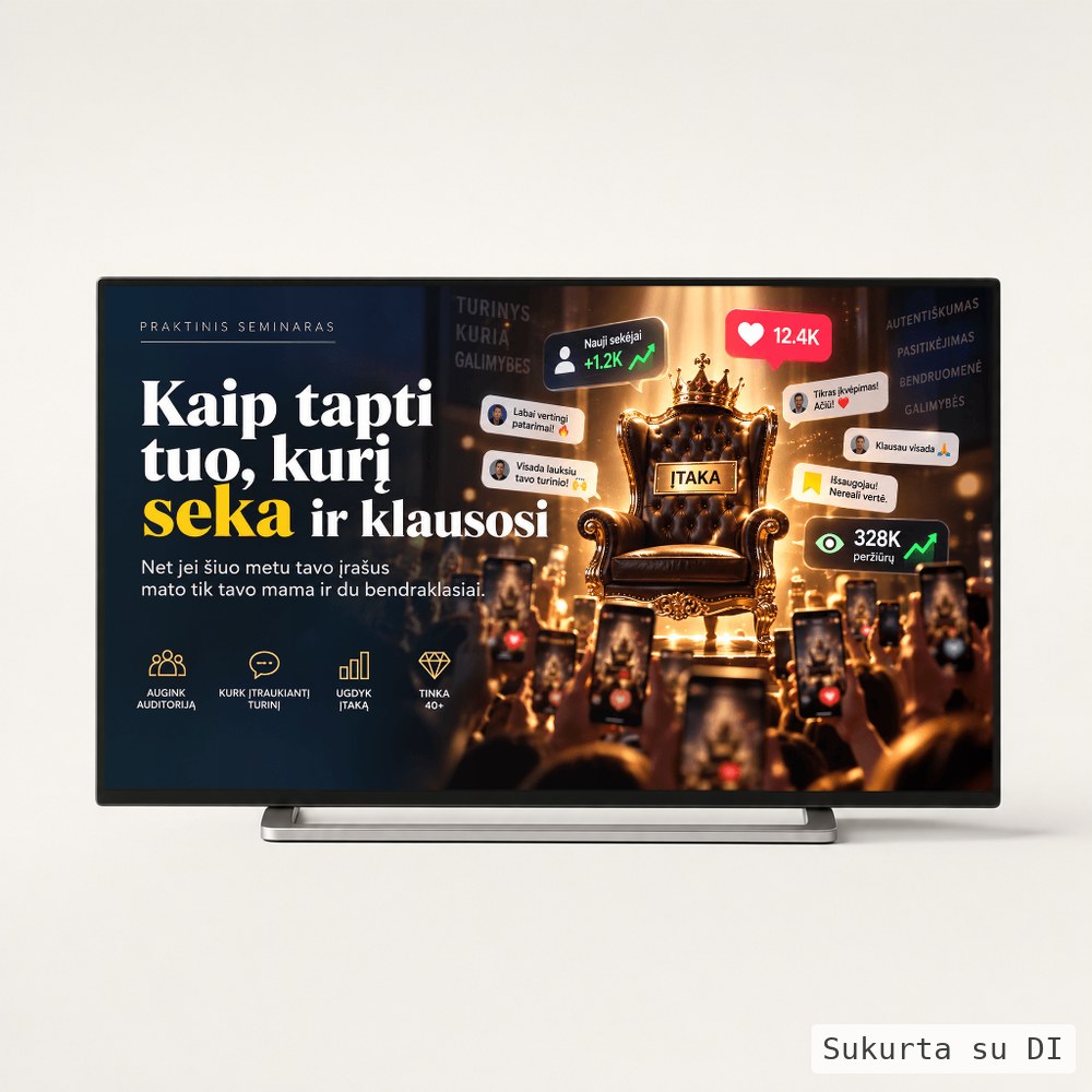 Kaip Tapti Tuo, Kurį Seka – Ir Klausosi